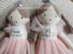 Personalised Flower Girl Proposal Doll, Girl's Name Gift