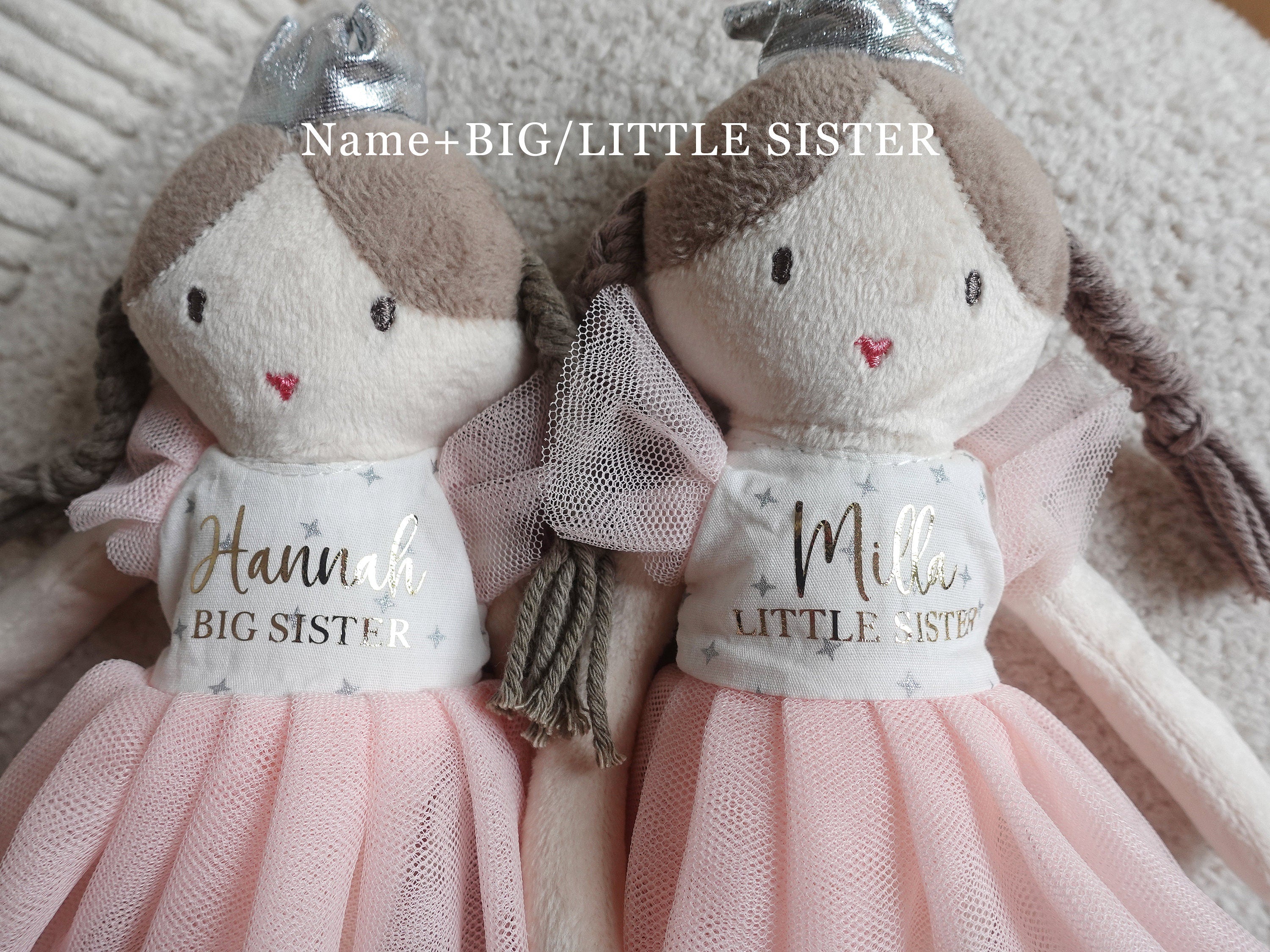 Personalised Flower Girl Proposal Doll, Girl's Name Gift