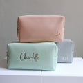 BeLettered. Toiletry Bag PU Leather Makeup Bag