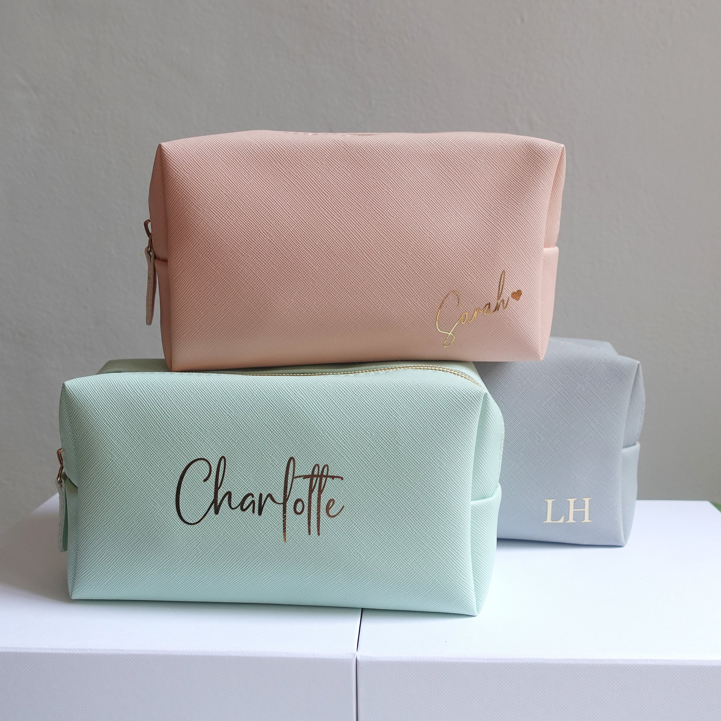 BeLettered. Toiletry Bag PU Leather Makeup Bag