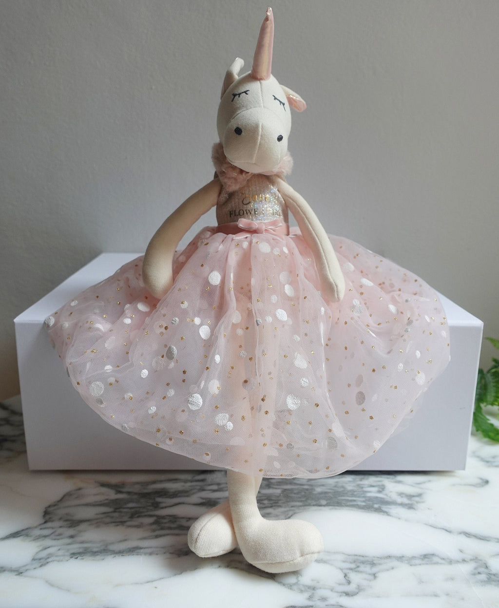 Personalised Unicorn Plush, Kids Toy, Doll