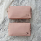 BeLettered. Toiletry Bag PU Leather Makeup Bag