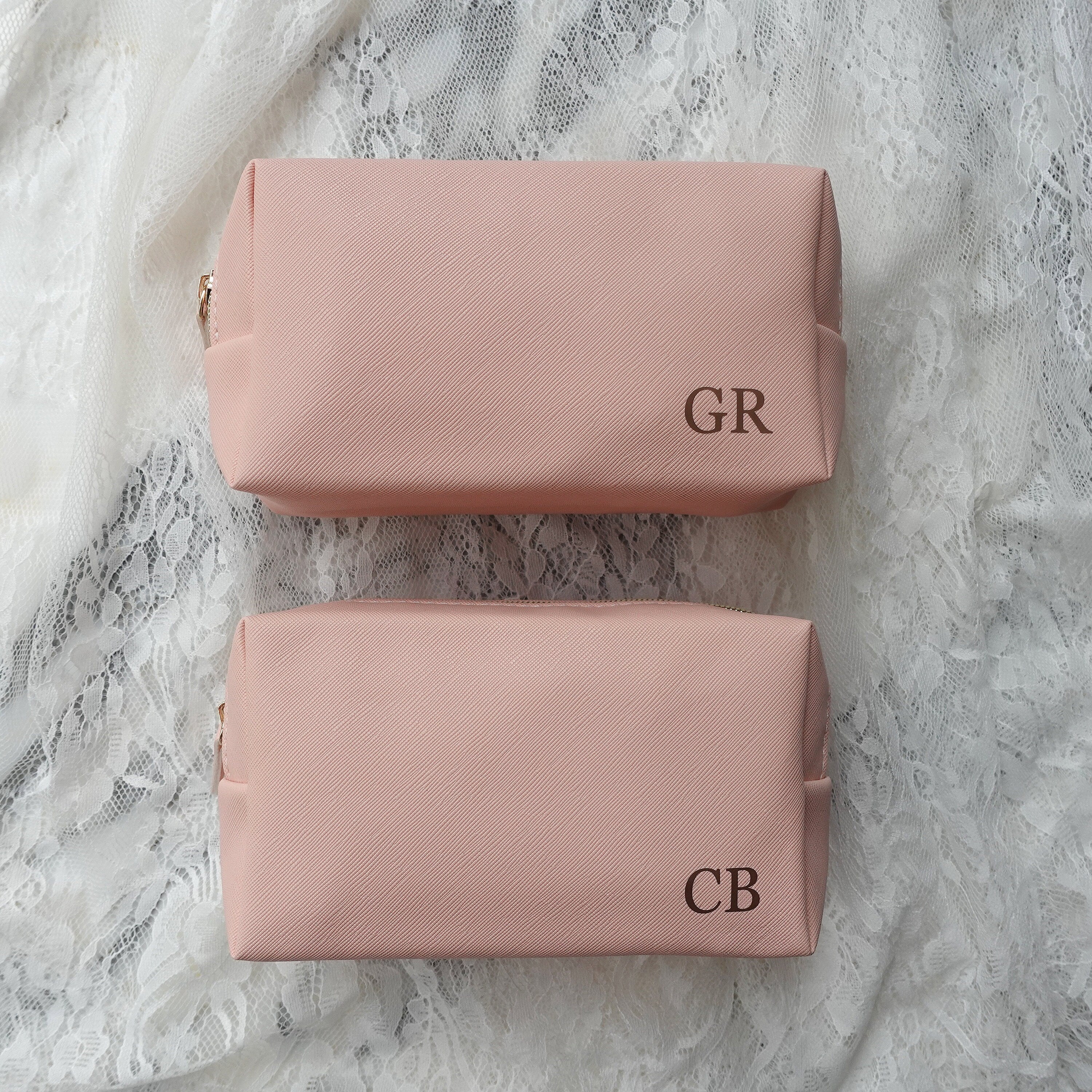 BeLettered. Toiletry Bag PU Leather Makeup Bag