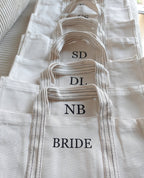 BeLettered. Personalized Canvas Tote Bag