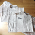 BeLettered. Personalized Canvas Tote Bag