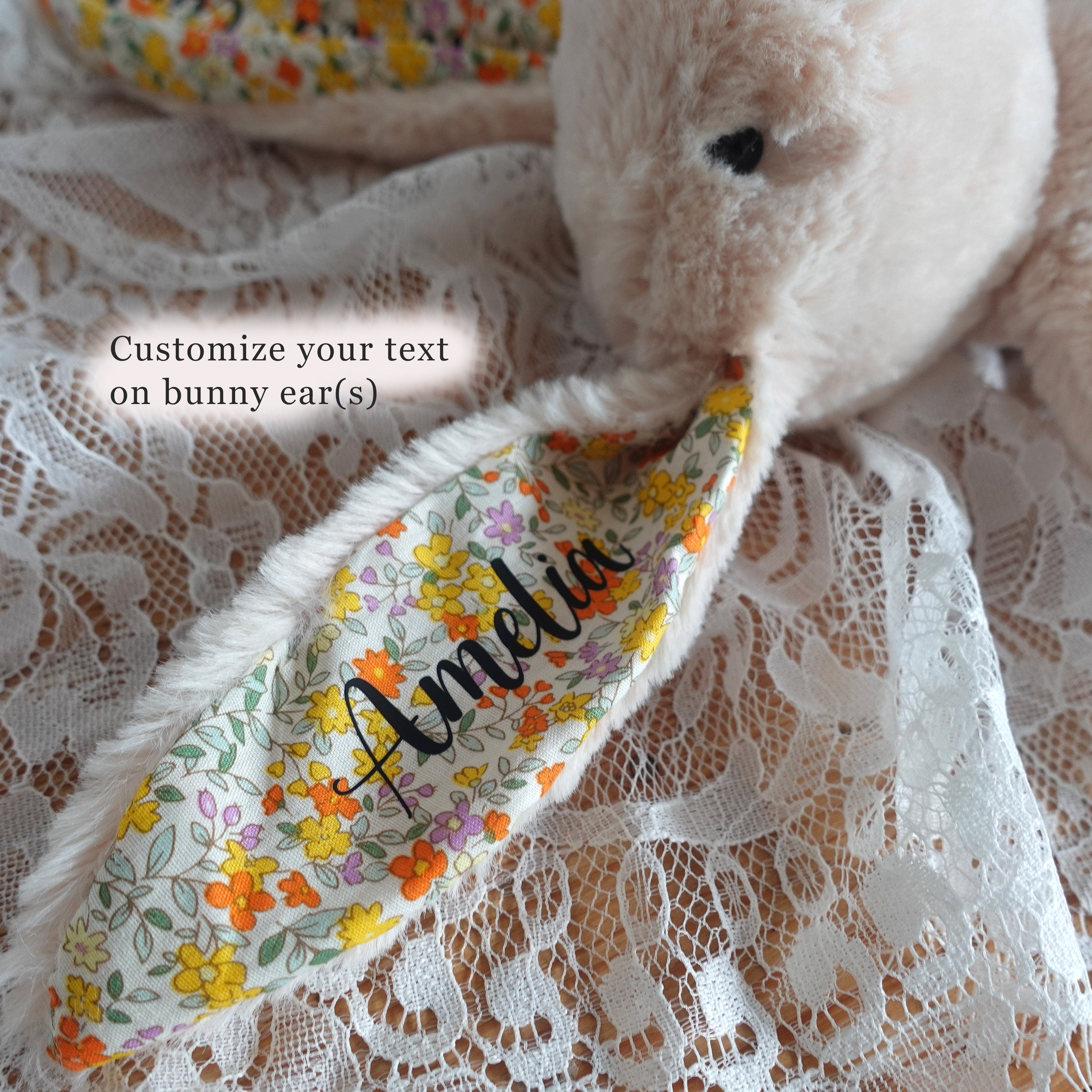 Personalised Flower Girl Gift,  Easter Bunny