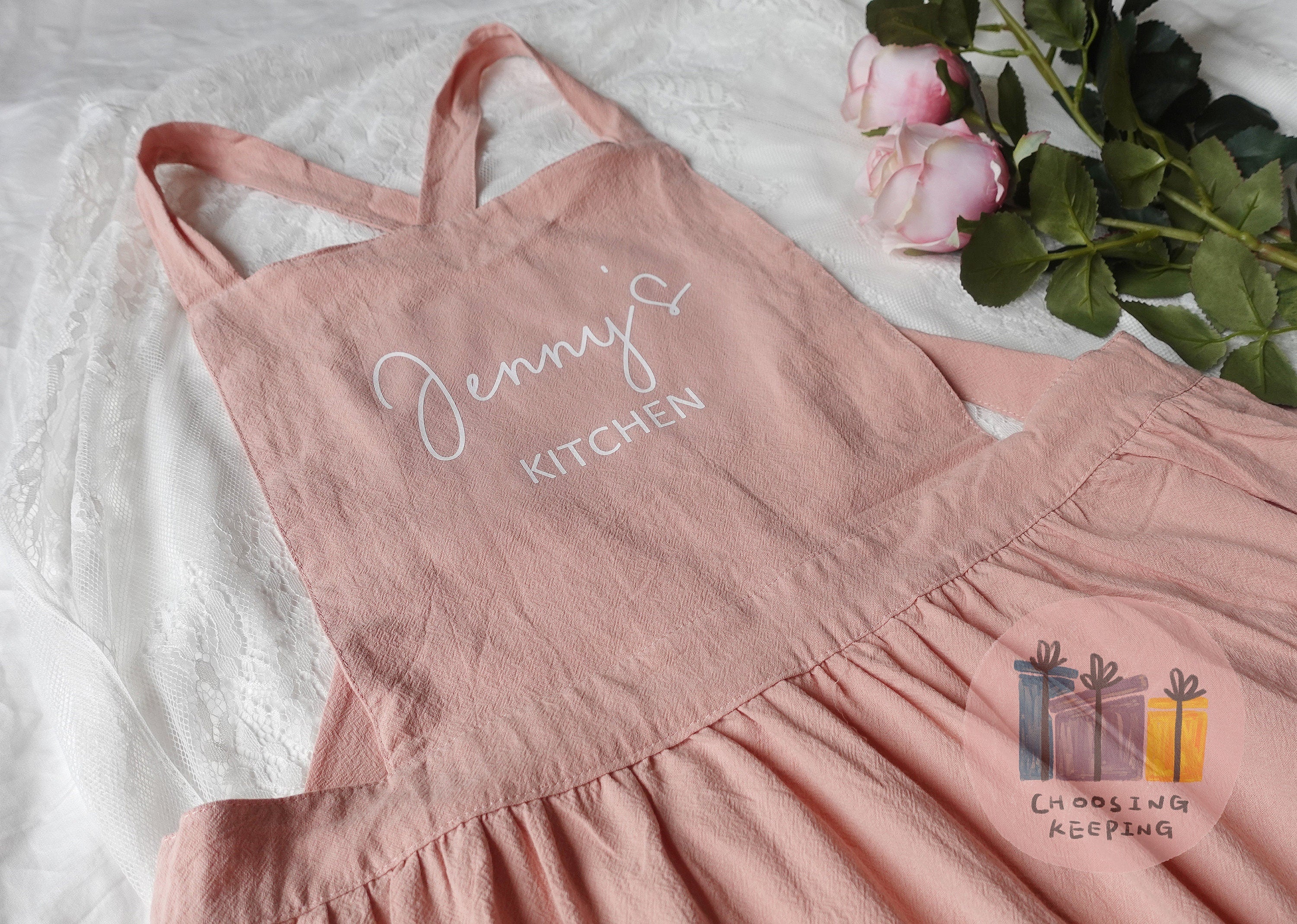 BeLettered. Personalized Apron Dress