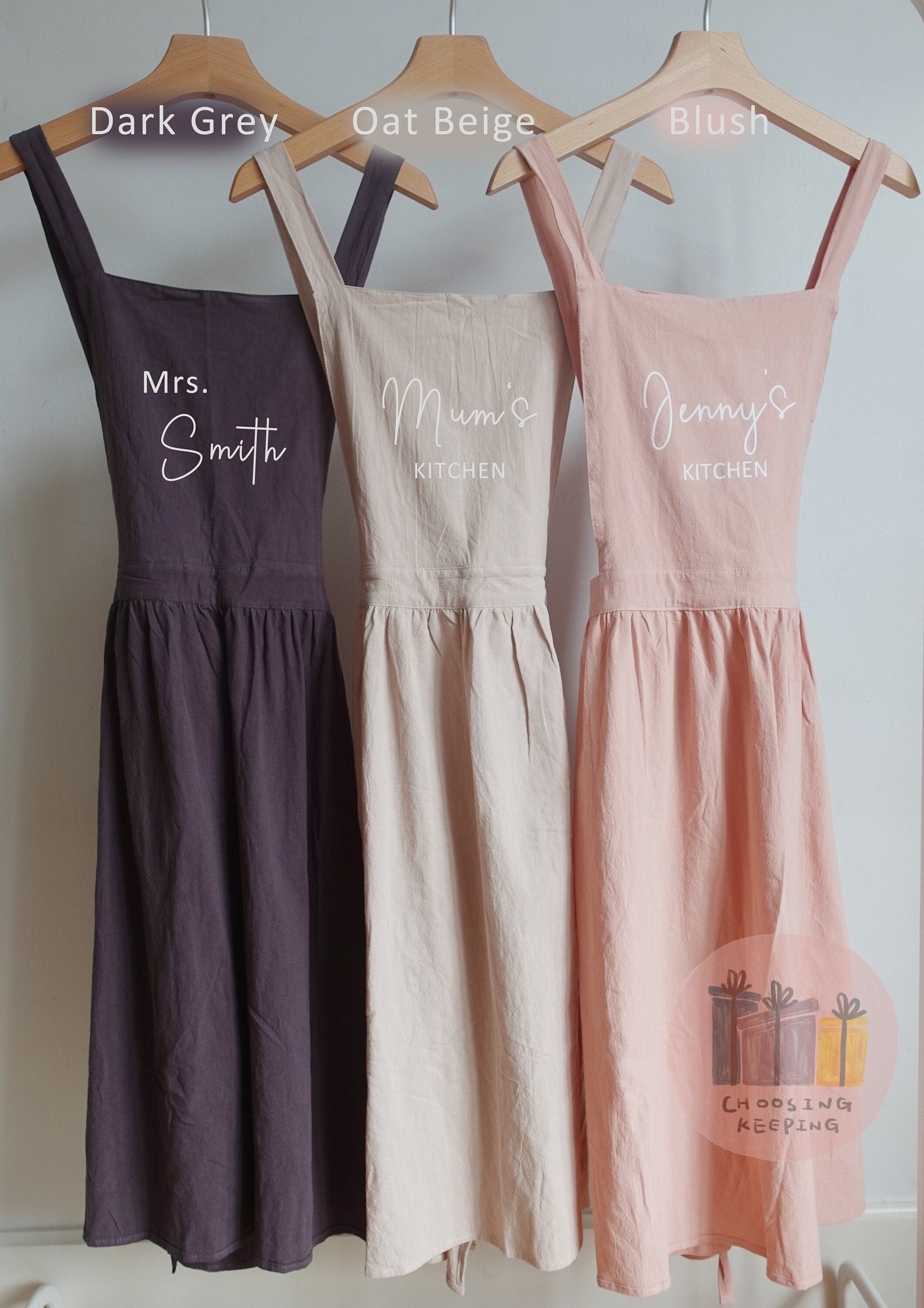 BeLettered. Personalized Apron Dress