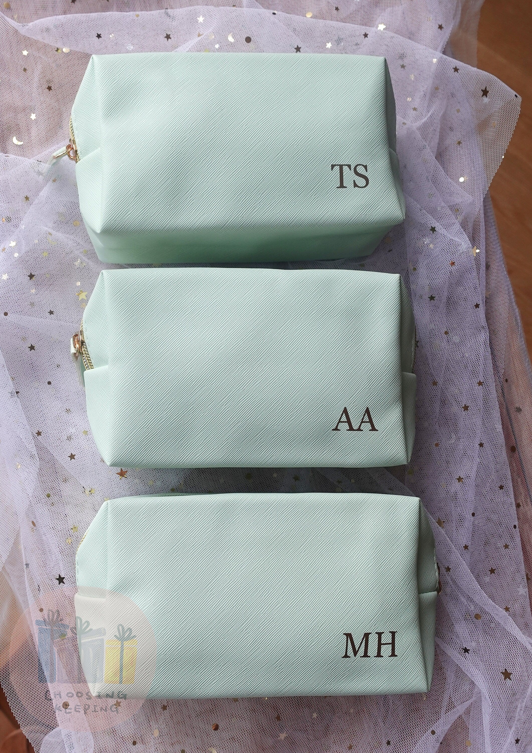 BeLettered. Toiletry Bag PU Leather Makeup Bag