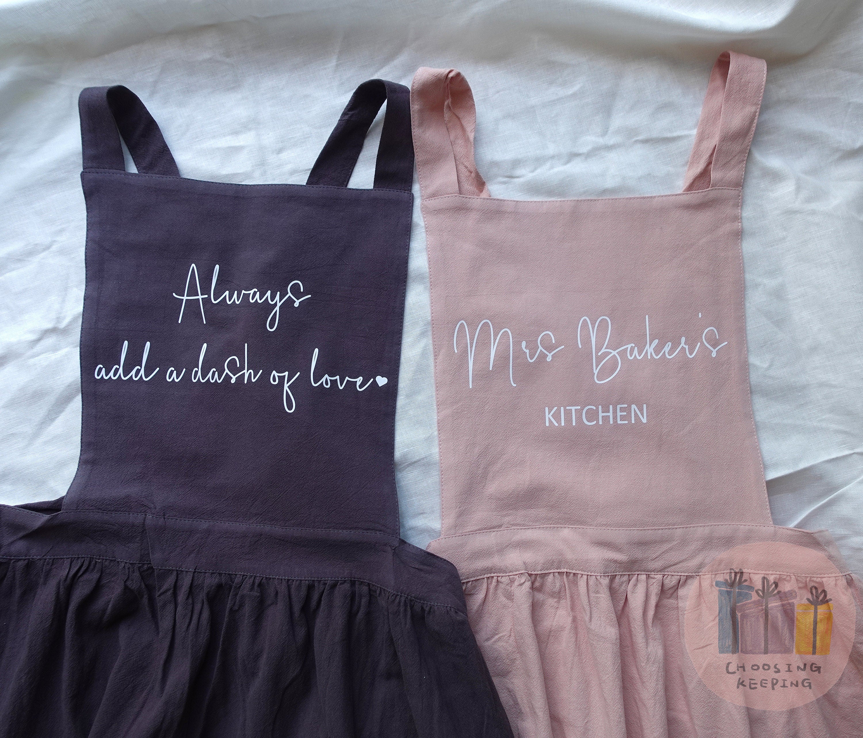 BeLettered. Personalized Apron Dress