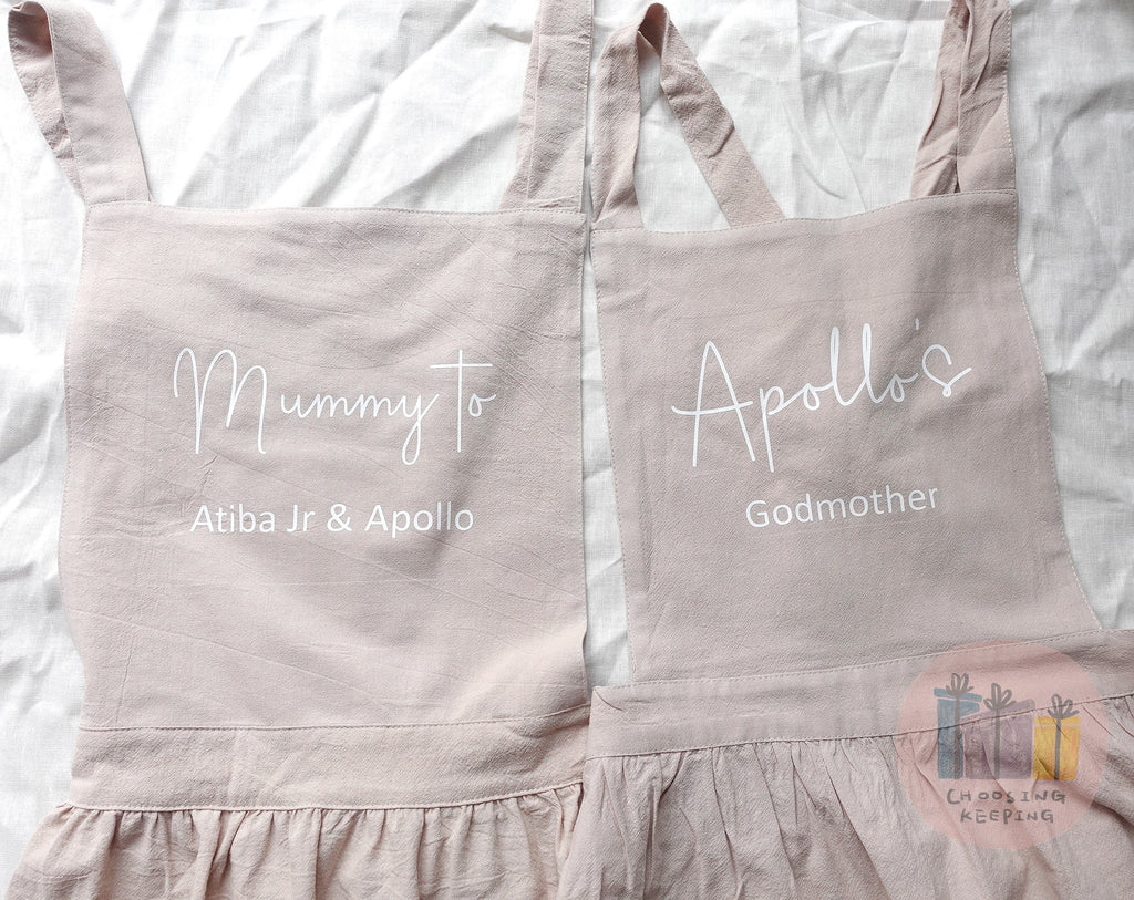 BeLettered. Personalized Apron Dress