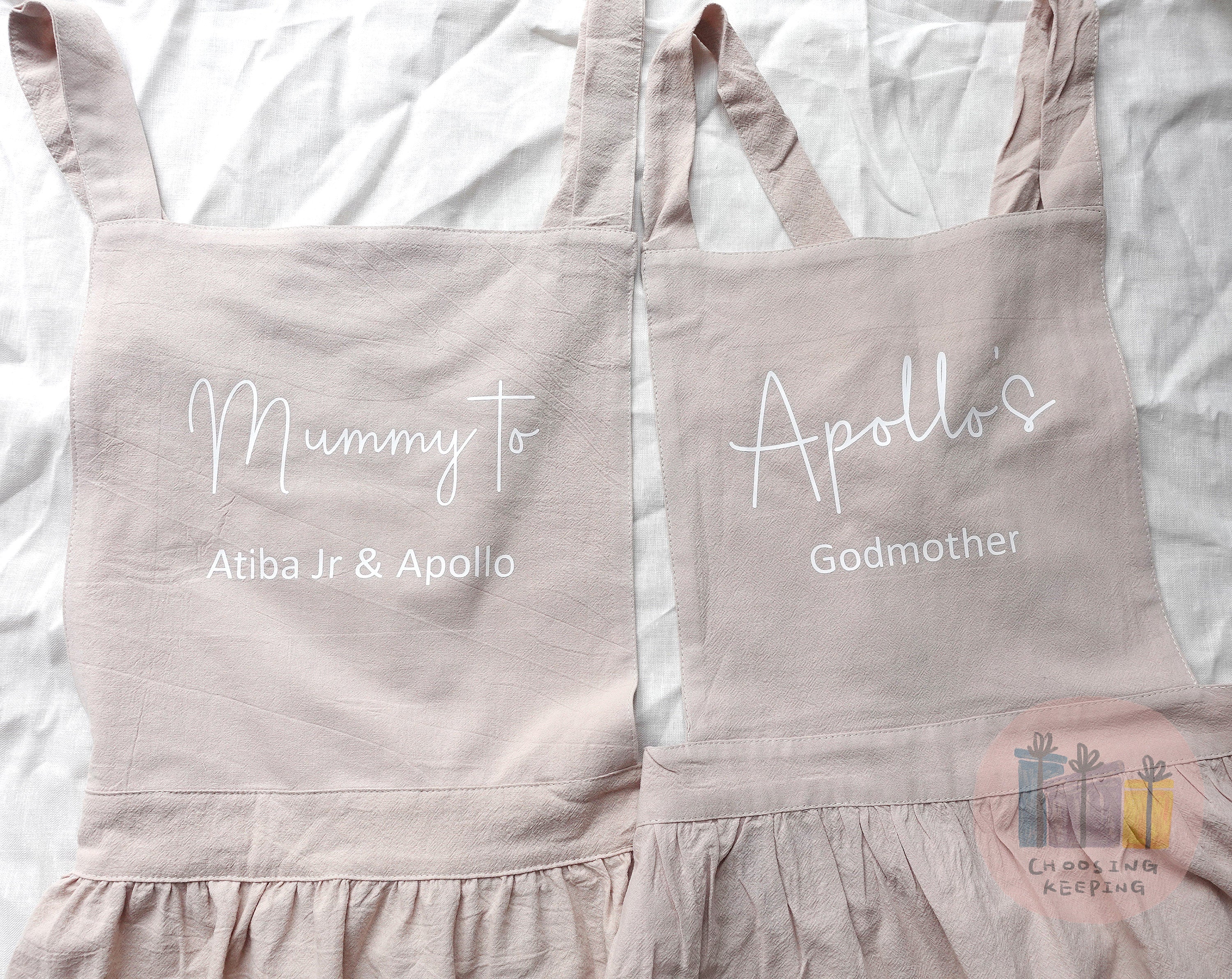 BeLettered. Personalized Apron Dress