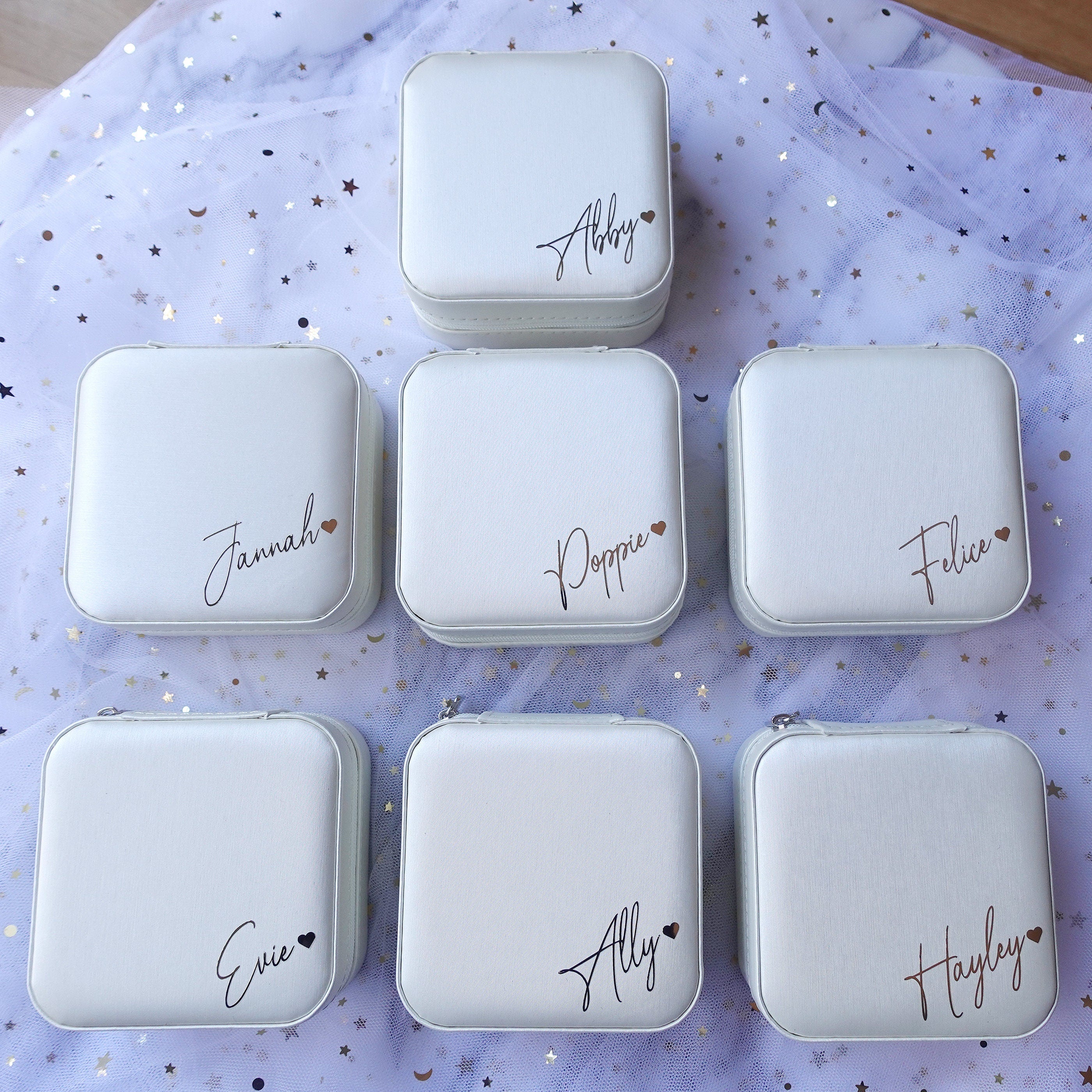 Personalized Jewelry Boxes
