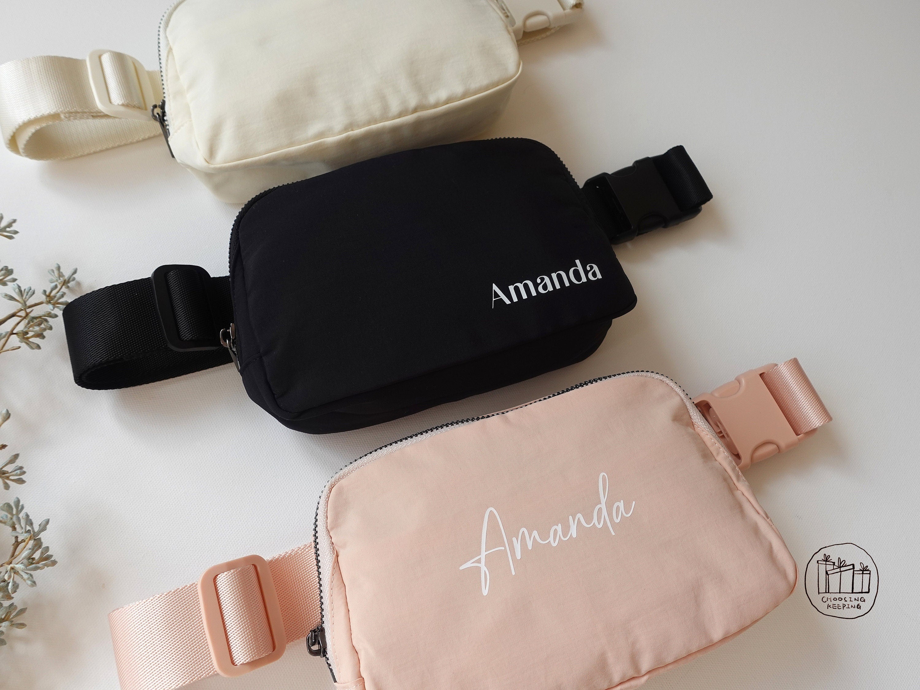 Personalized Everywhere Belt Bag，Bum Bag, Fanny Pack