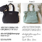 BeLettered. Personalized  Lightweight Tote Bag