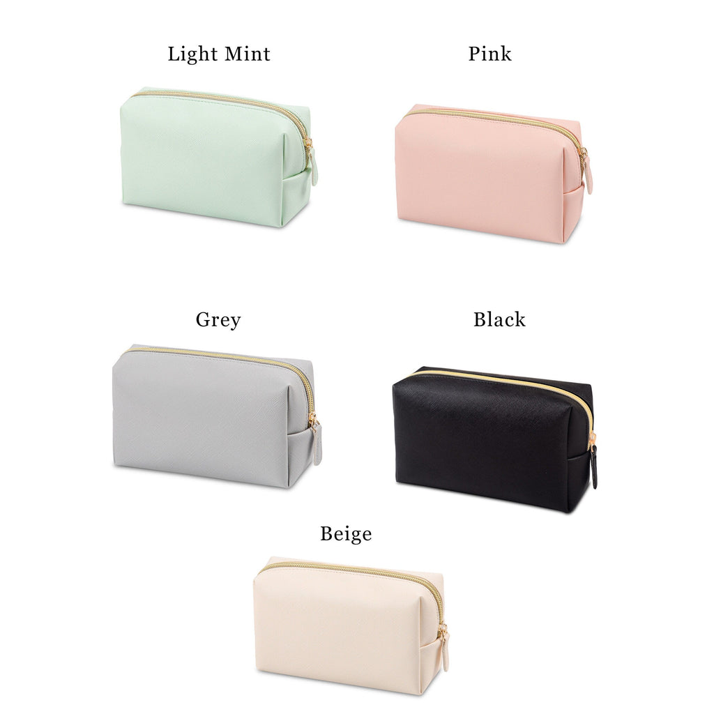BeLettered. Toiletry Bag PU Leather Makeup Bag