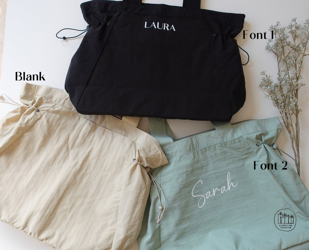 BeLettered. Personalized  Lightweight Tote Bag