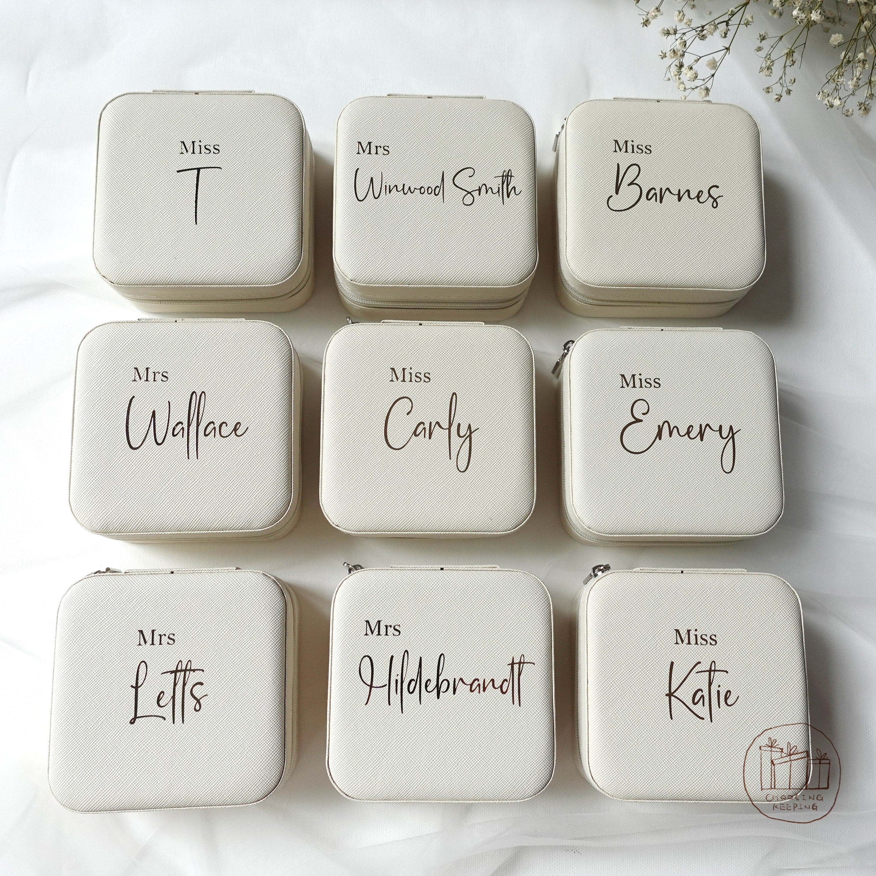 Personalized Jewelry Boxes