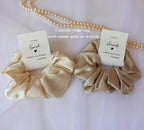 100% Mulberry Silk Hair Scrunchies