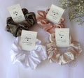 Silk Satin Scrunchies