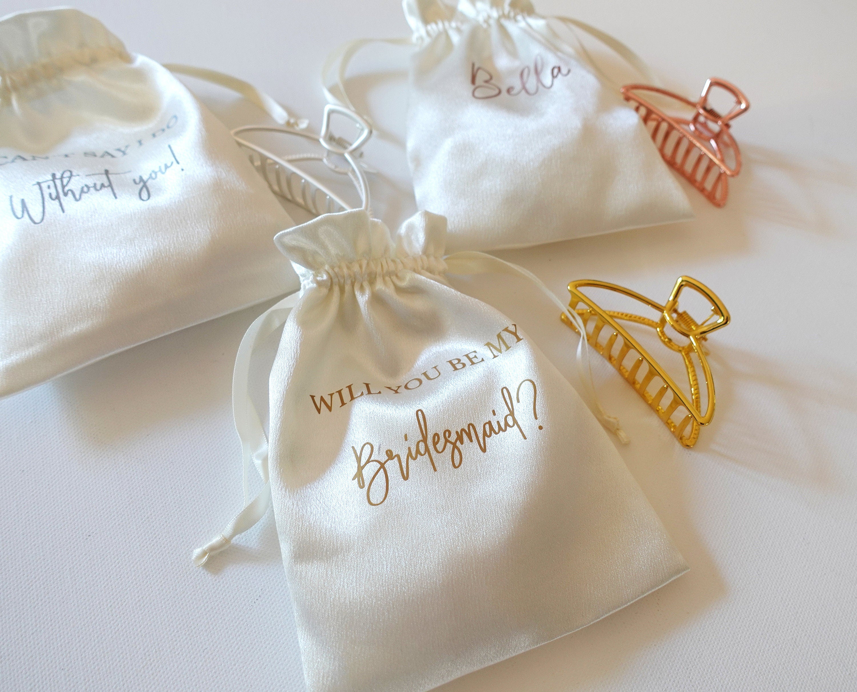 Hair Clips,Godl, Rose Gold, Silver