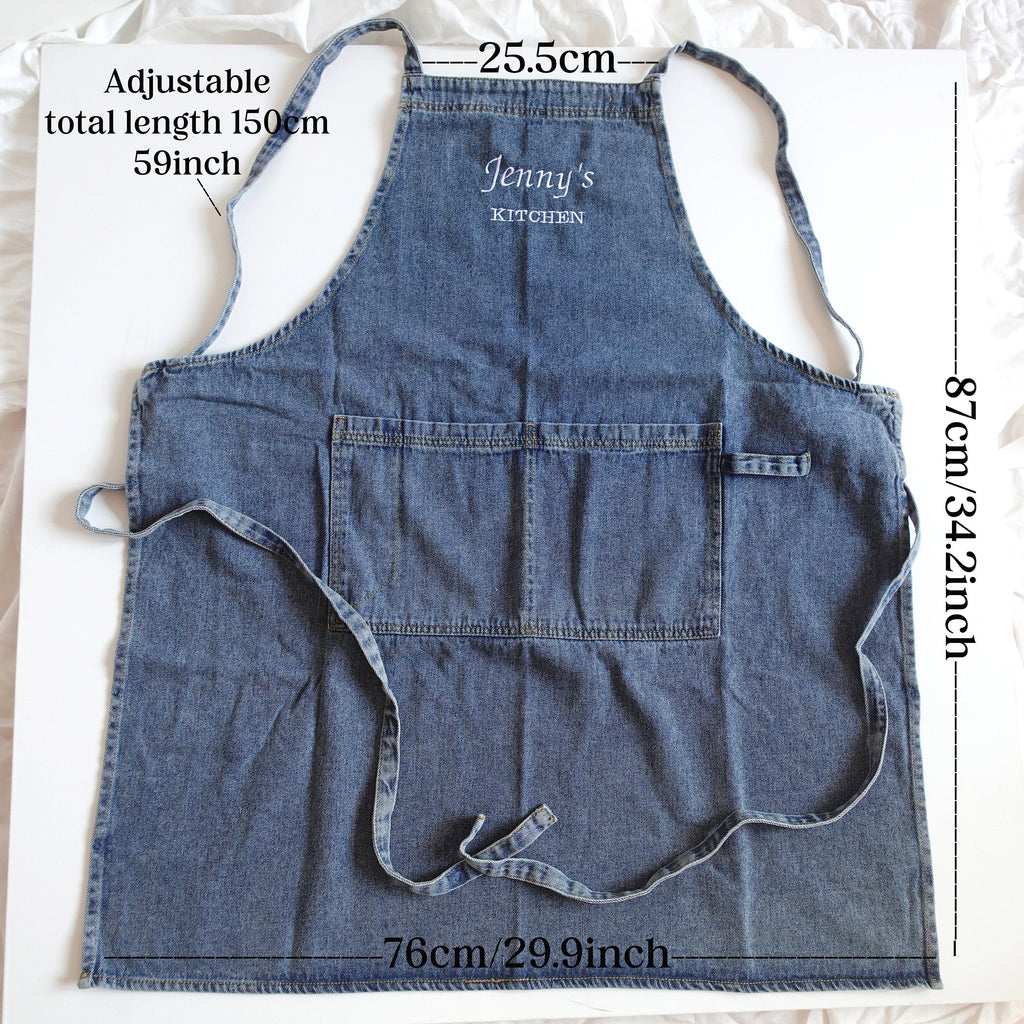BeLettered. Custom Denim apron
