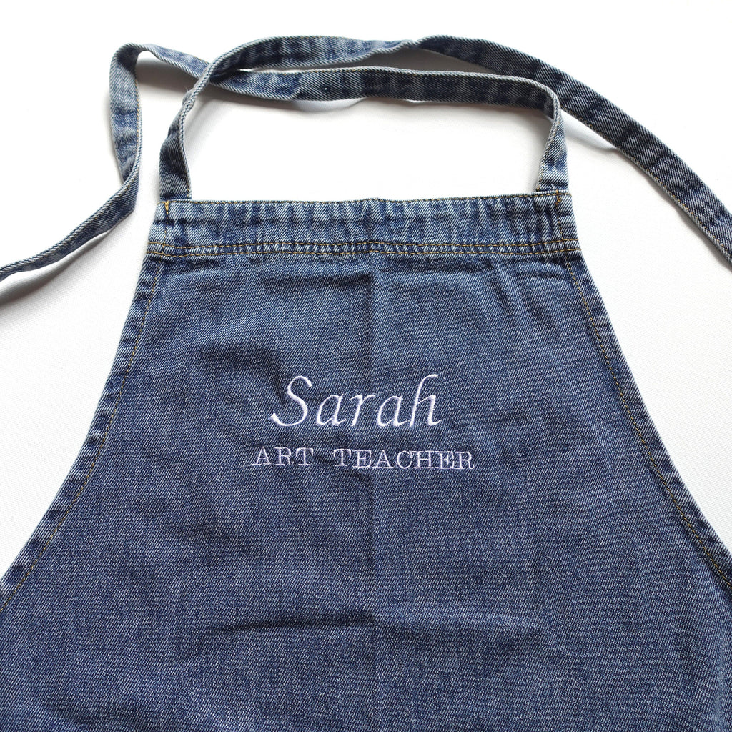BeLettered. Custom Denim apron