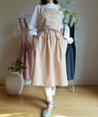 BeLettered.  Personalized Apron Dress with Pockets, Custom Name