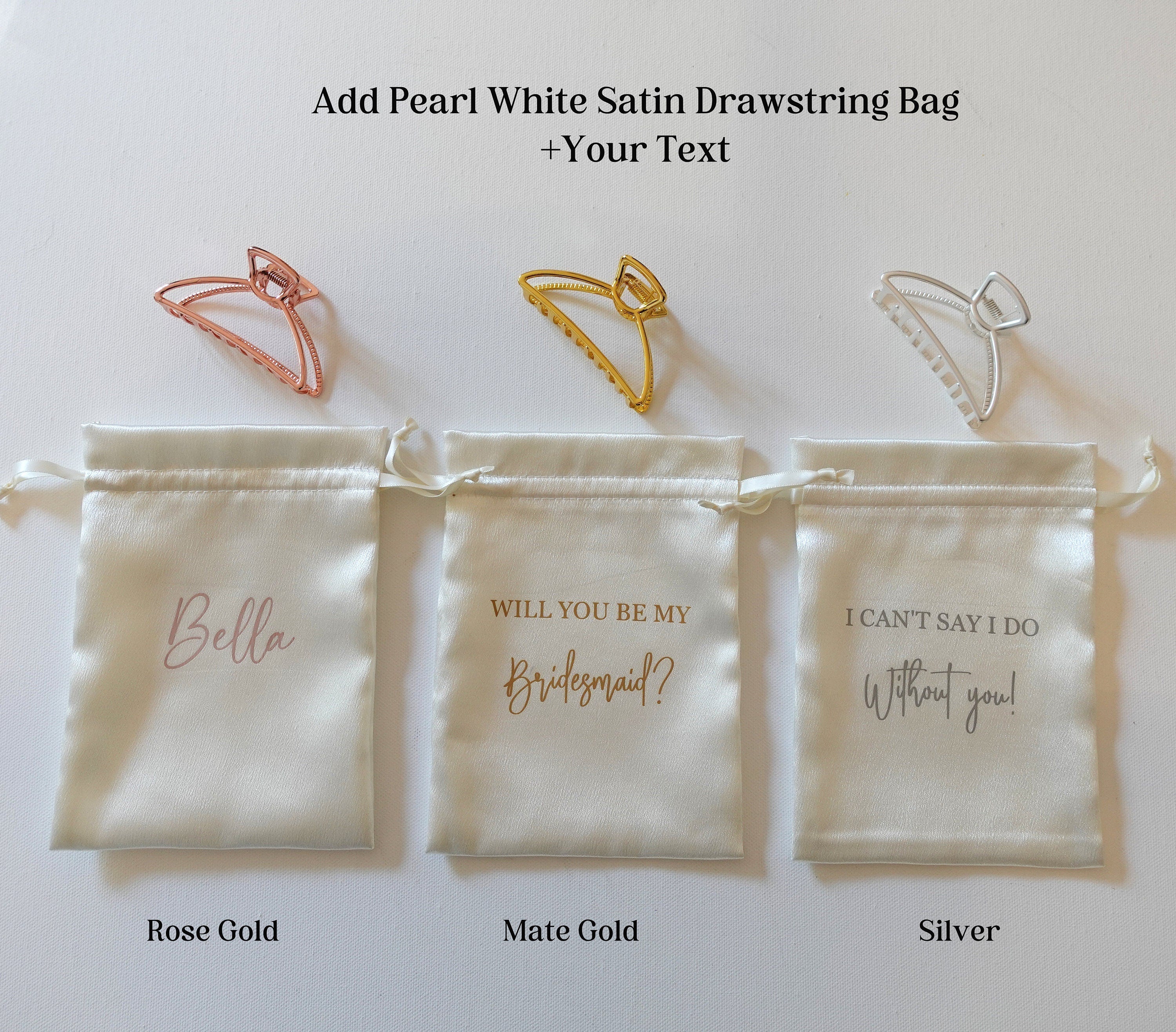 Hair Clips,Godl, Rose Gold, Silver