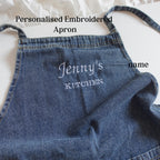 BeLettered. Custom Denim apron