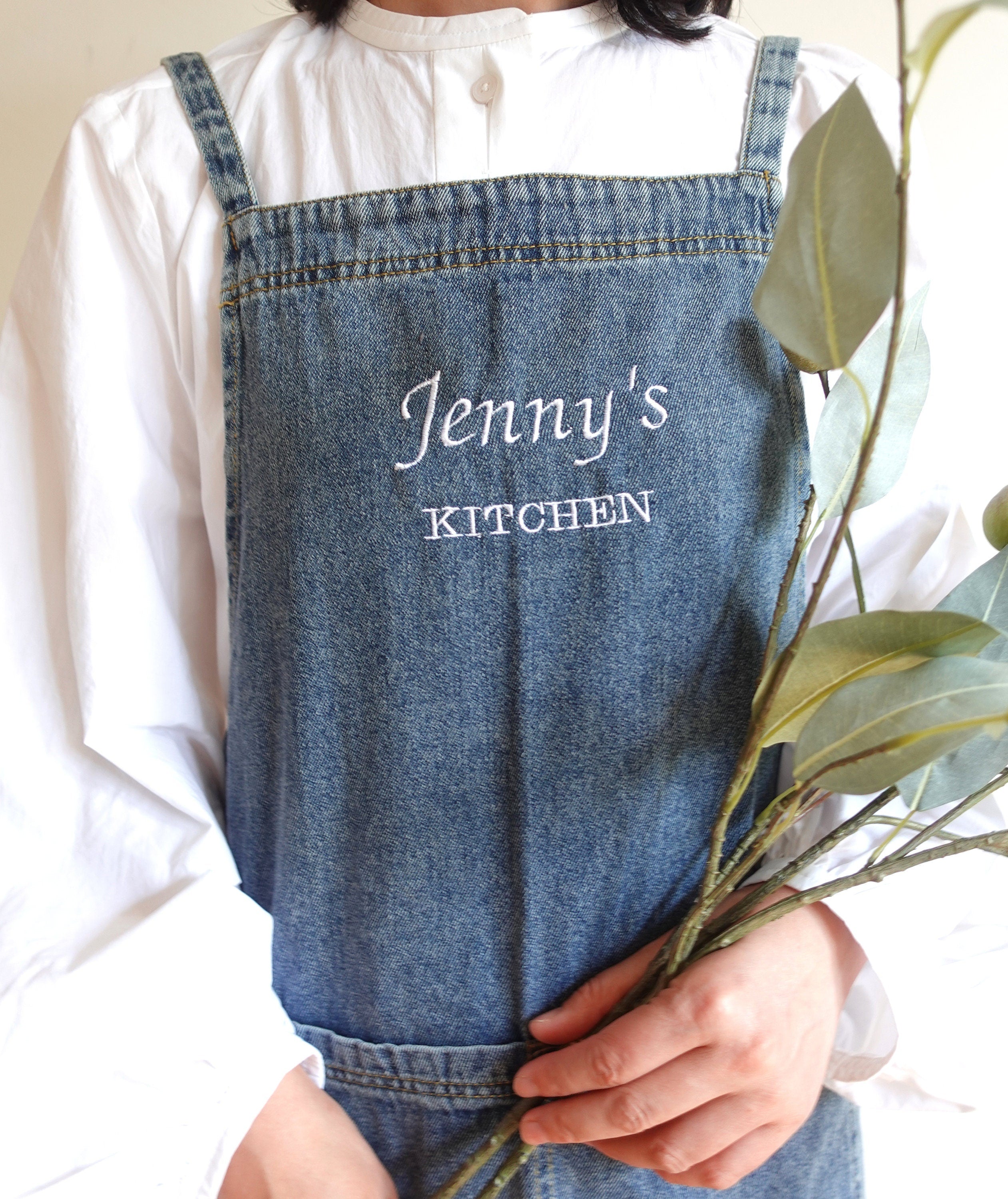 BeLettered. Custom Denim apron