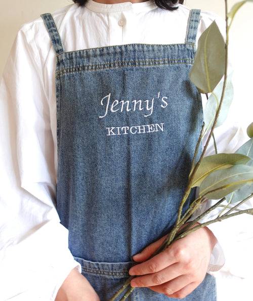 BeLettered. Custom Denim apron