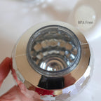 Personalised Cowboy Hat Disco Ball Cup with Clear Straw 600ML