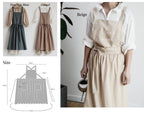 BeLettered.  Personalized Apron Dress with Pockets, Custom Name