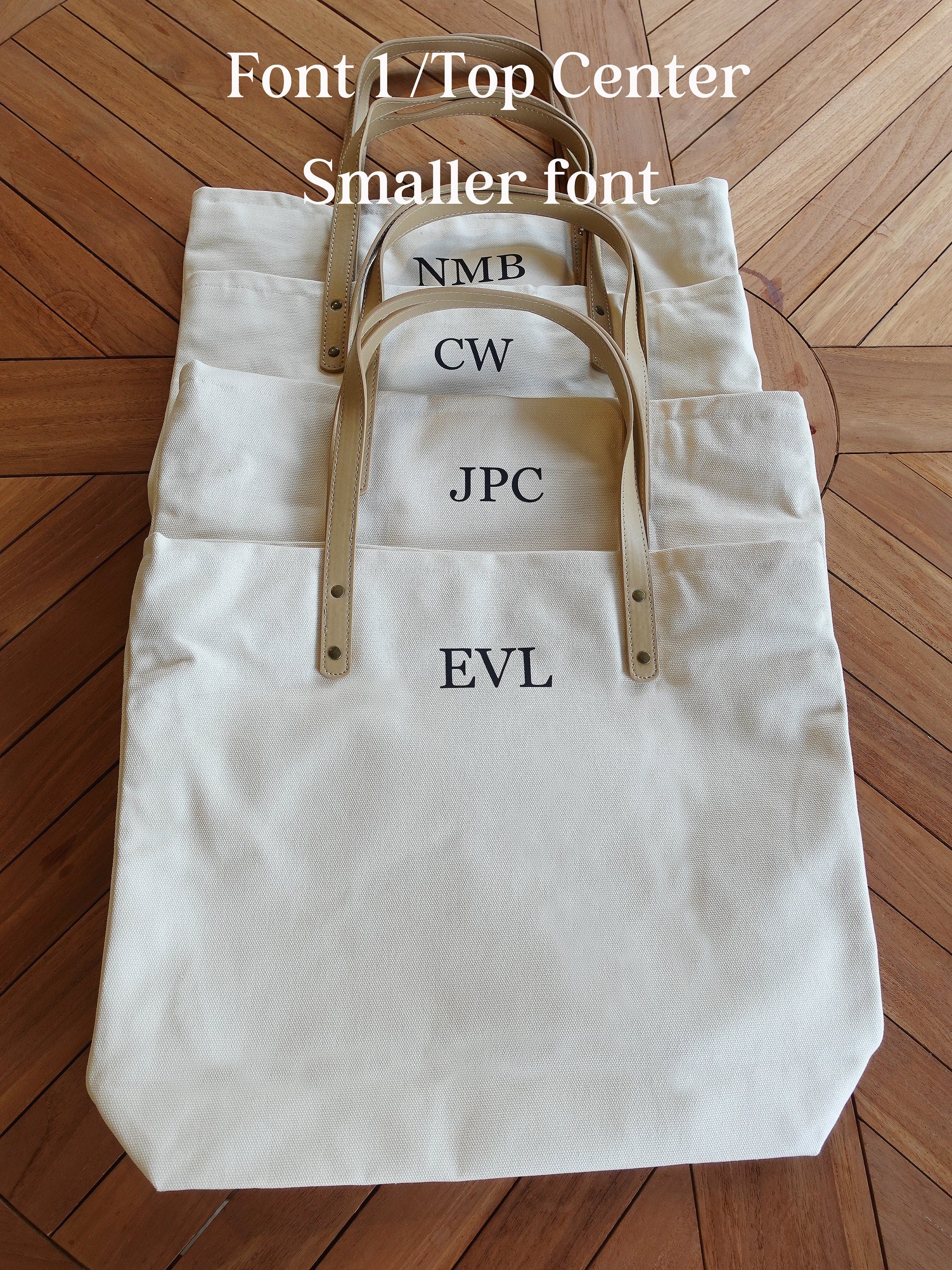 Personalised Tote Bag, Name Canvas Bag