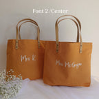 Personalised Tote Bag, Name Canvas Bag
