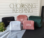 Custom  Velvet Makeup Cosmetic Bag