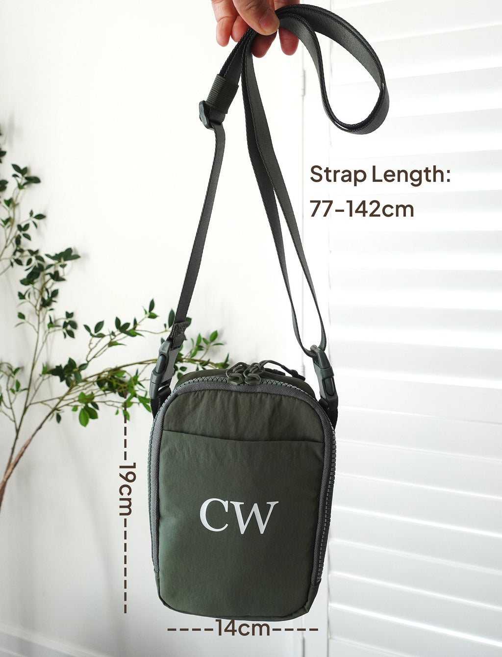 BeLettered. Custom Mobile Phone Bag,Mini crossbody/Belt Bag