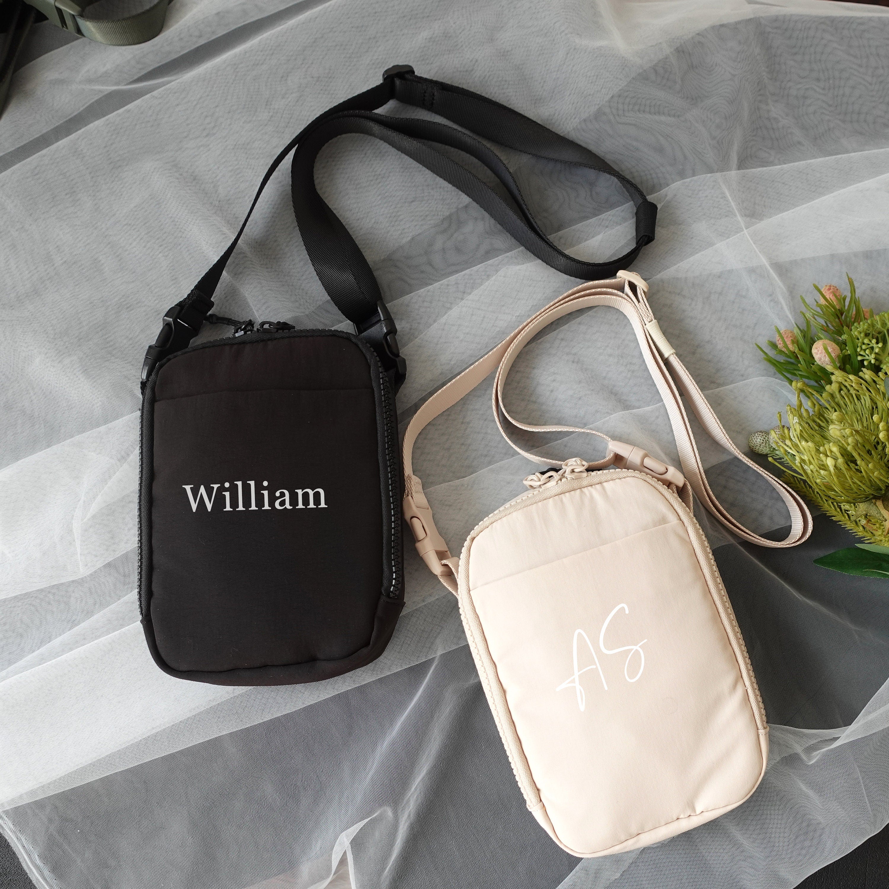 BeLettered. Custom Mobile Phone Bag,Mini crossbody/Belt Bag