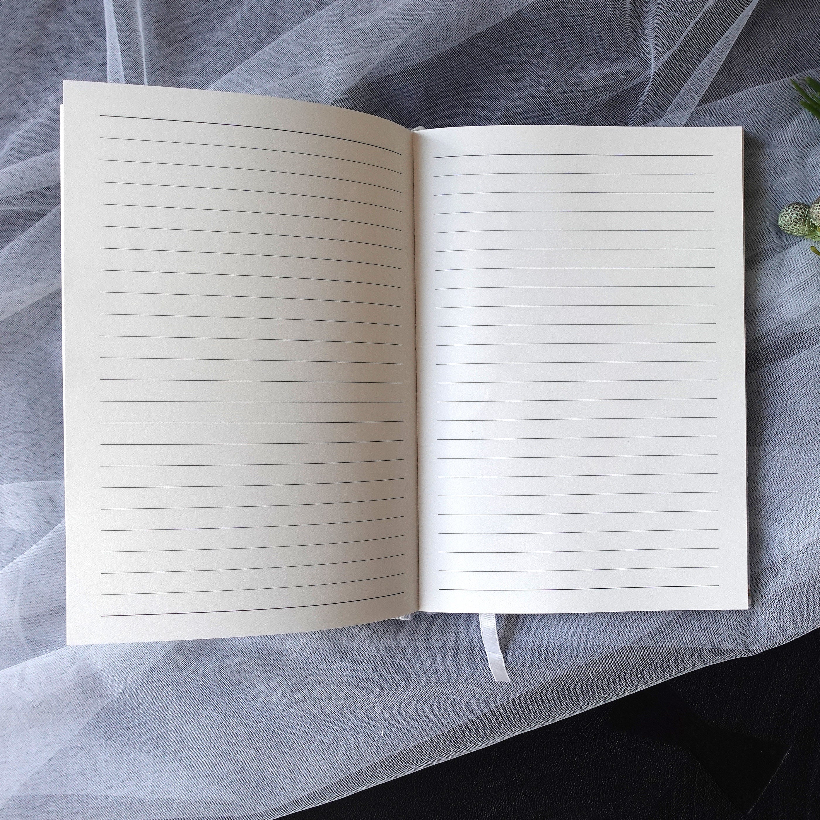 Personalized Floral Lace Notebook,A5 Journal