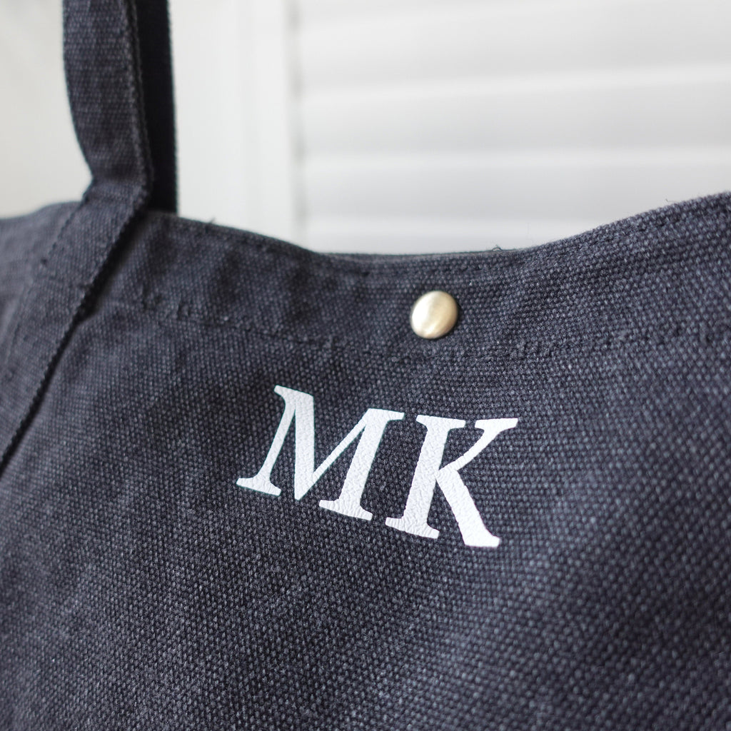 BeLettered. Personalized Canvas Tote Bag
