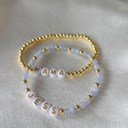 Custom Name Beaded Bracelet, Personalized Gift
