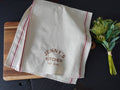 Personalized Embroidery Kitchen Tea Towel