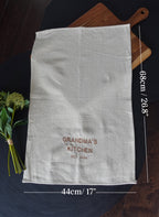 Personalized Embroidery Tea Towel