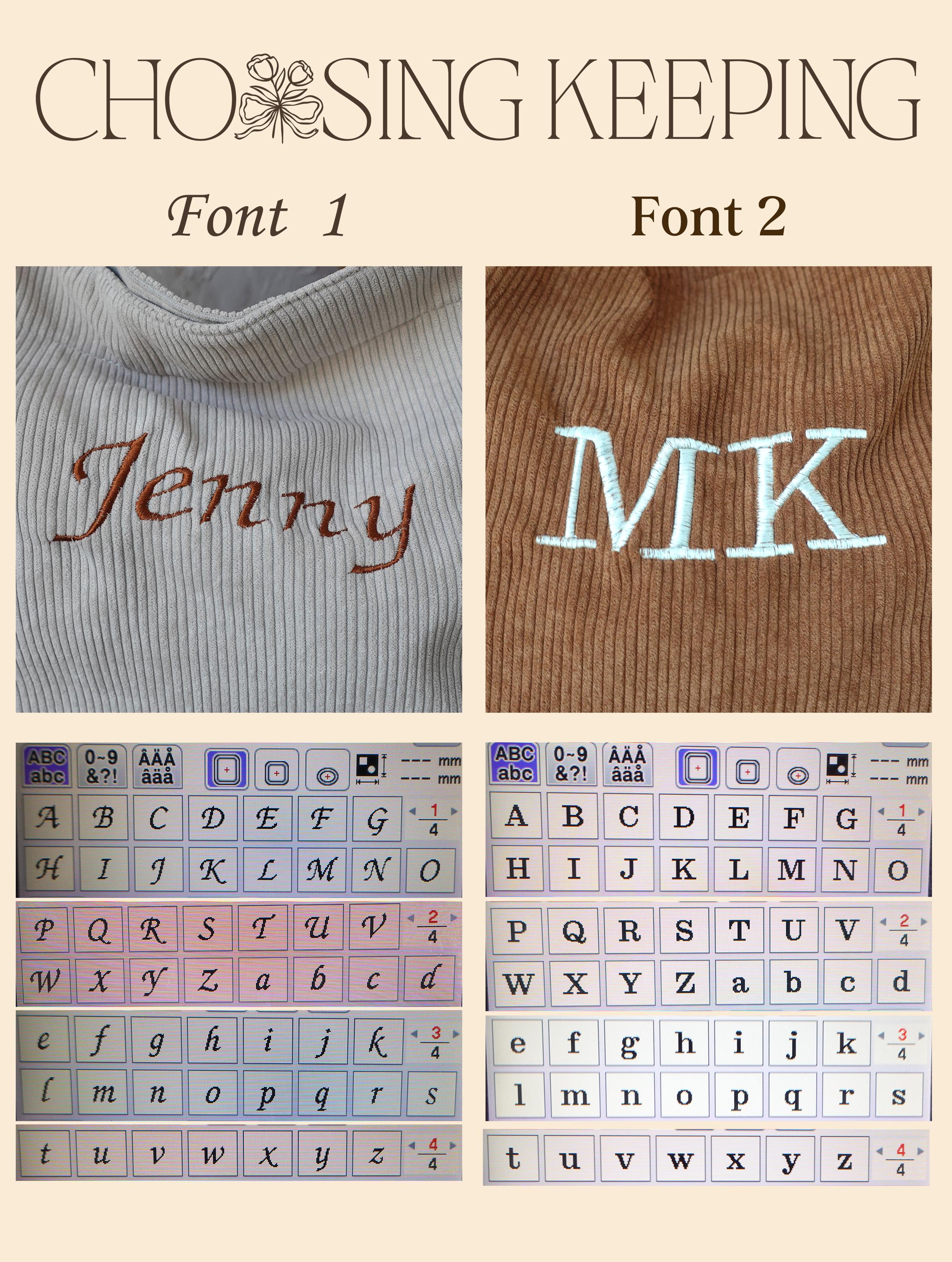 Personalized Large-Capacity Shopping Bag with Embroidery, Embroidered Striped Bag