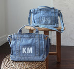 Personalized Denim Tote Bag