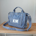 Personalized Denim Tote Bag