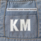 Personalized Denim Tote Bag