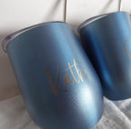 Personalised Wine Tumbler, Laser Engraved Name / LOGO/ Text/ Your Design