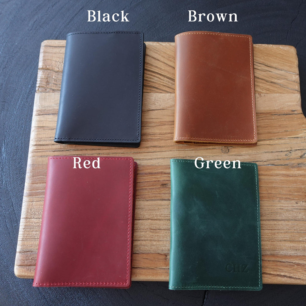 Personalised Leather Passport Holder & Keyring